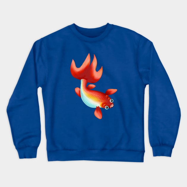 Koi fish Crewneck Sweatshirt by CatyArte